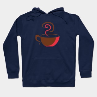 First a nap, - then coffee Hoodie